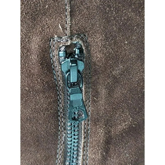 Rag & Bone Women's Hazel Tall Boots Espresso Suede Leather Size 7 (MSRP $650) - Picture 6 of 10